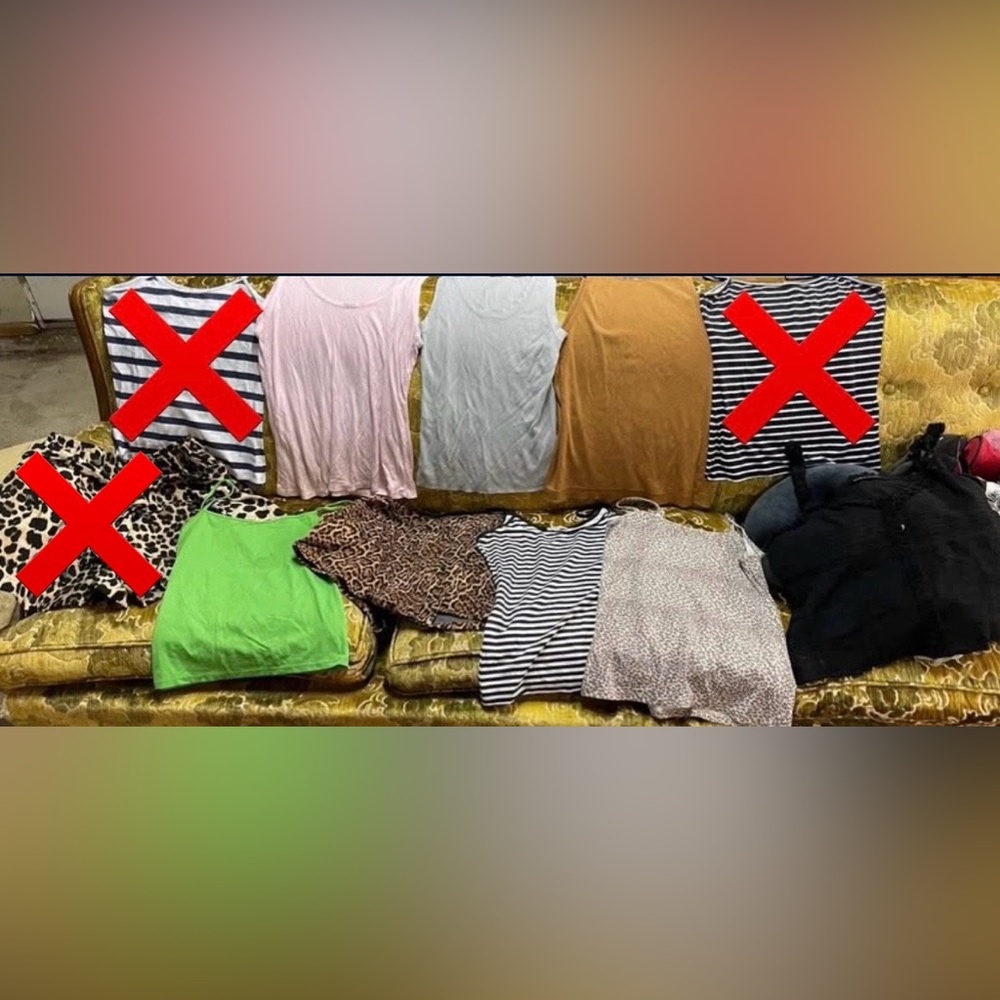 Zara Womens Mixed Clothing Lot (8 Pieces) Size L, & XL